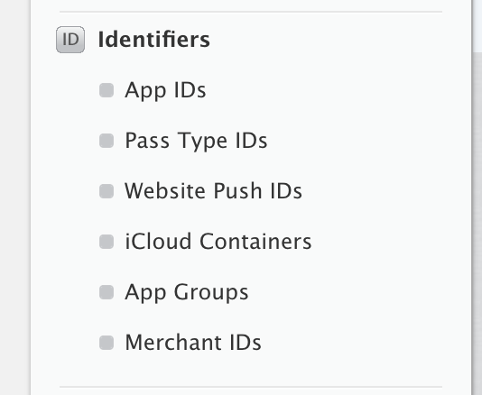 App ID selection