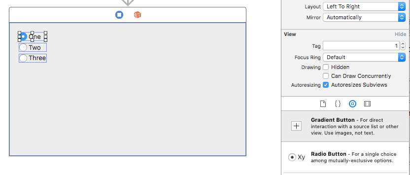 Editing a radio button tag