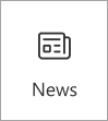 Screenshot of the News card icon.