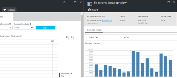 Screenshot showing query annotation details in the Azure portal.