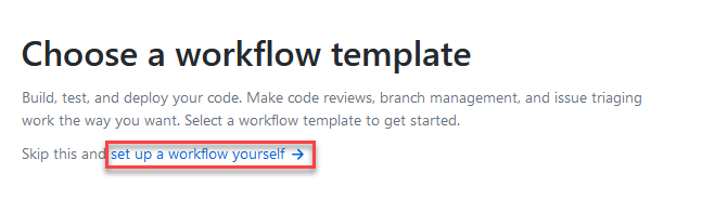 Set up a workflow Set up a workflow.