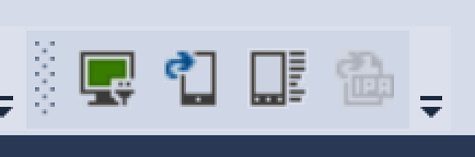 iOS Toolbar