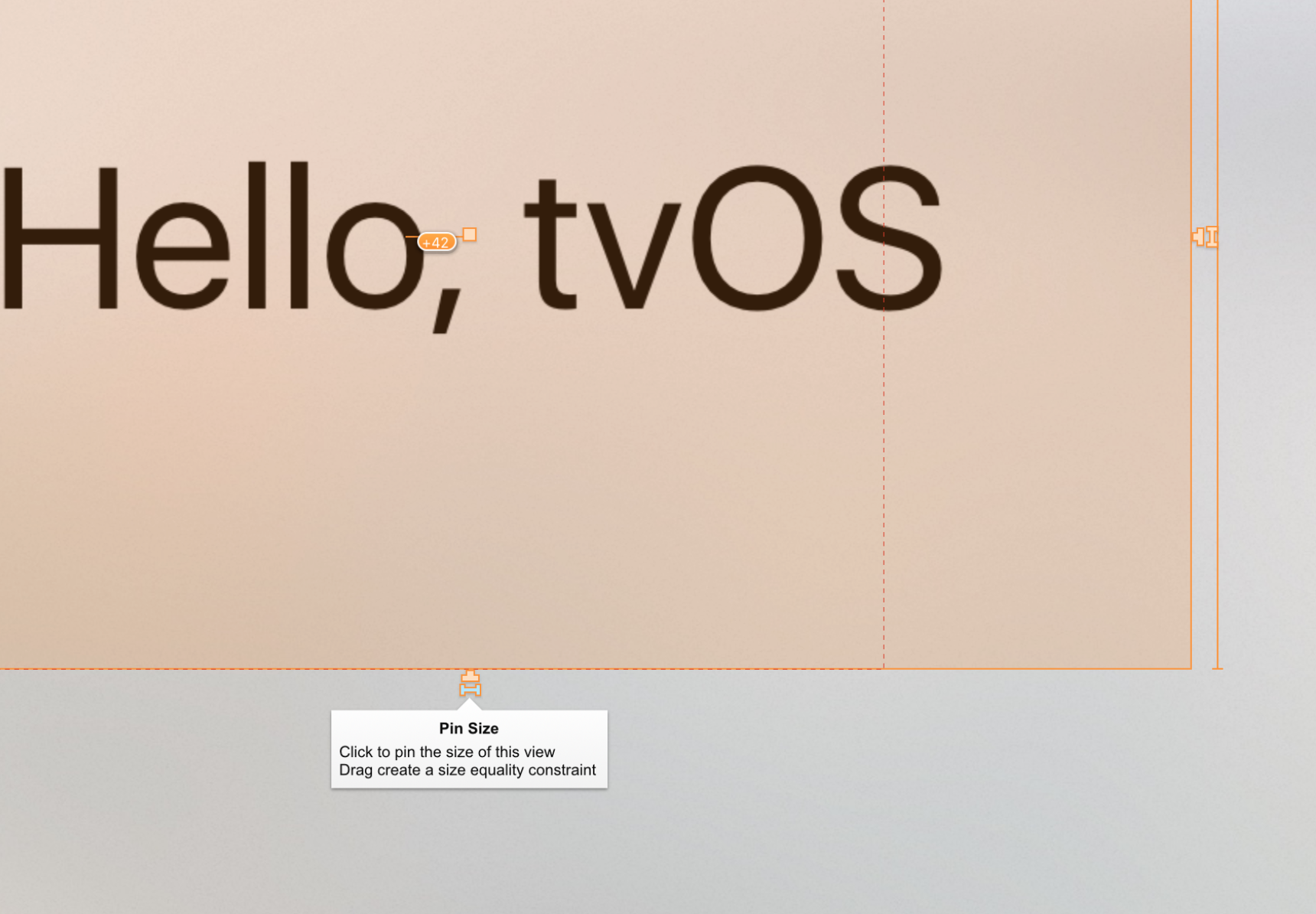 The width and the height bone handles