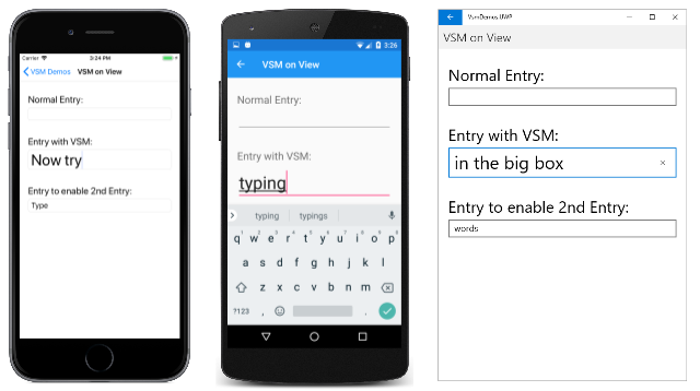 VSM on view - focused VSM on View: Focused