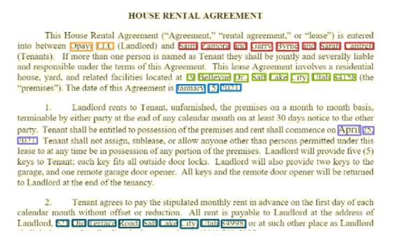 Captura de pantalla que muestra el análisis de modelos neuronales personalizados mediante Document Intelligence Studio.