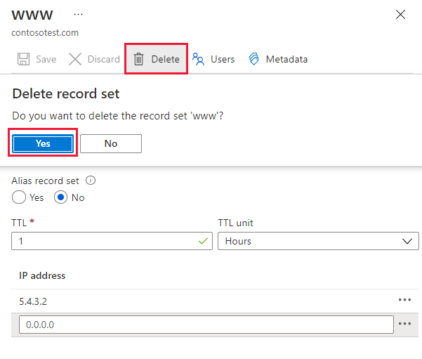 Captura de pantalla de cómo agregar nuevos registros a un conjunto de registros.