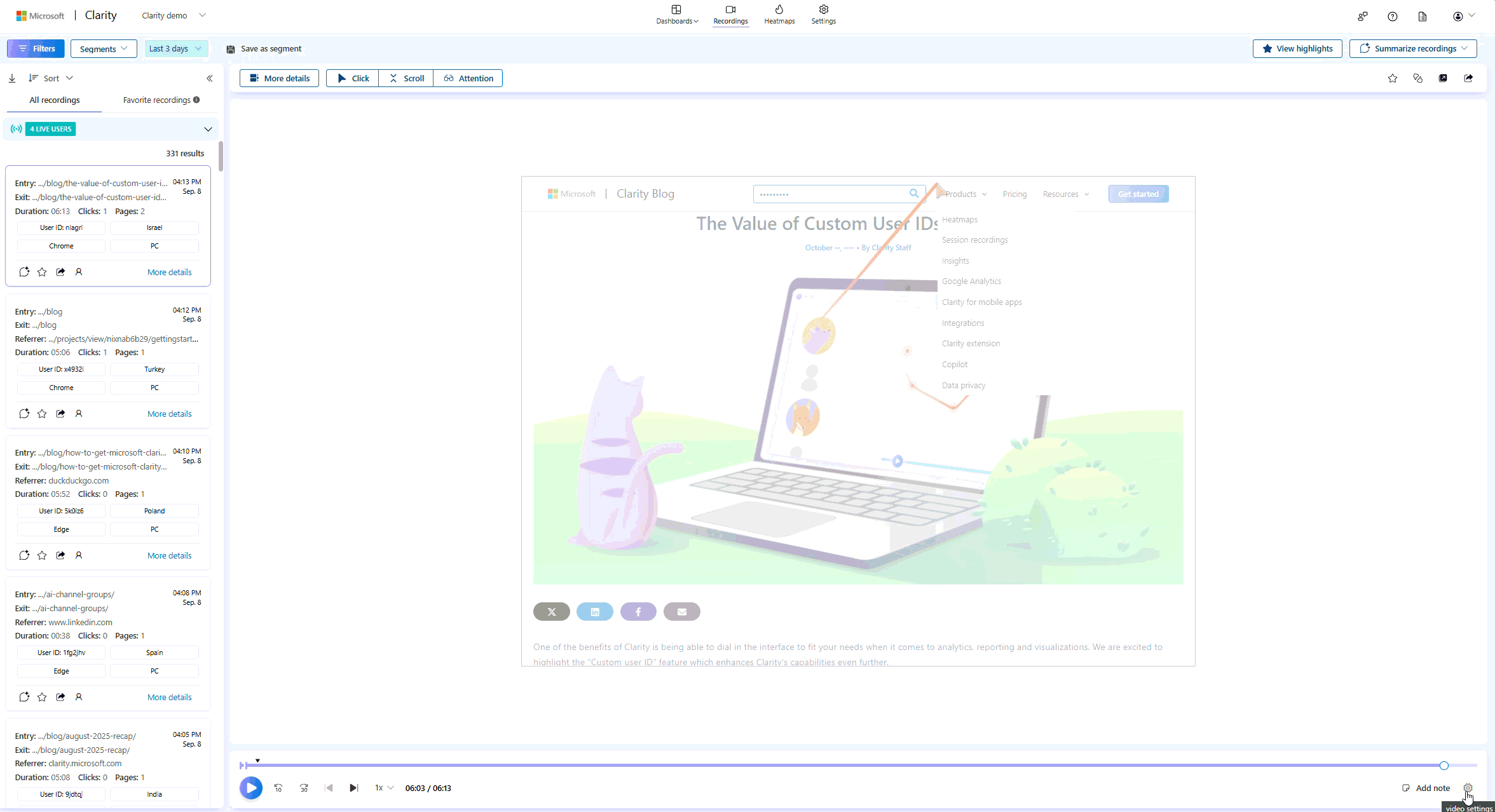 Autoplay in video settings.