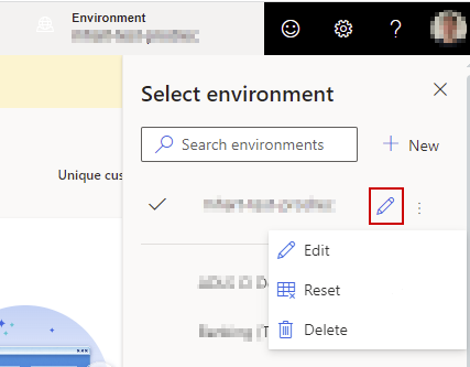 Icona per editar la configuració de l'entorn.