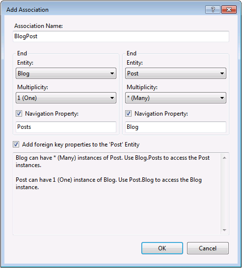 Agregar Asociación MF