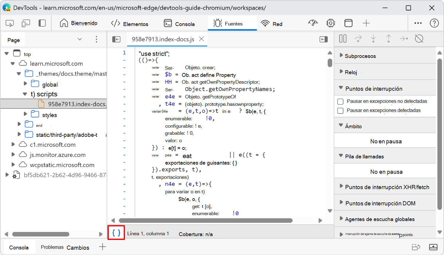 Botón De impresión bonita