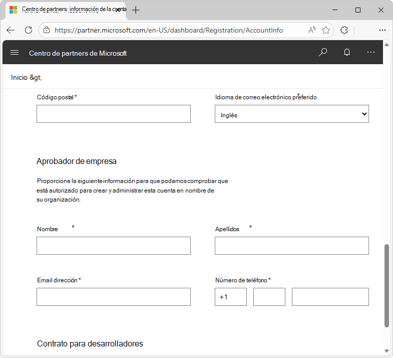 Aprobador de empresa