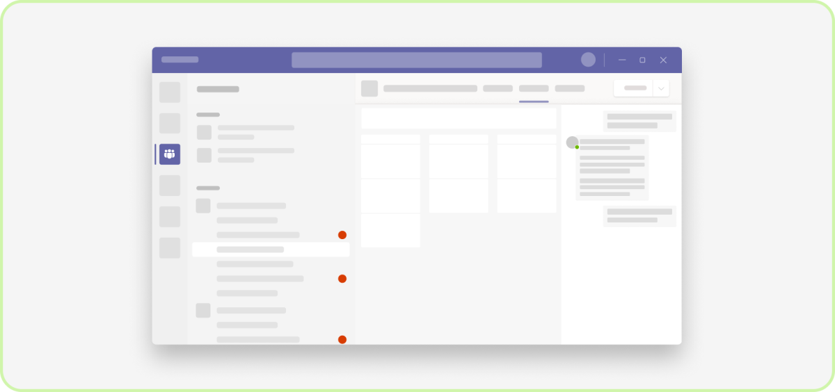 La ilustración muestra qué hacer con el diseño de navegación de pestaña.
