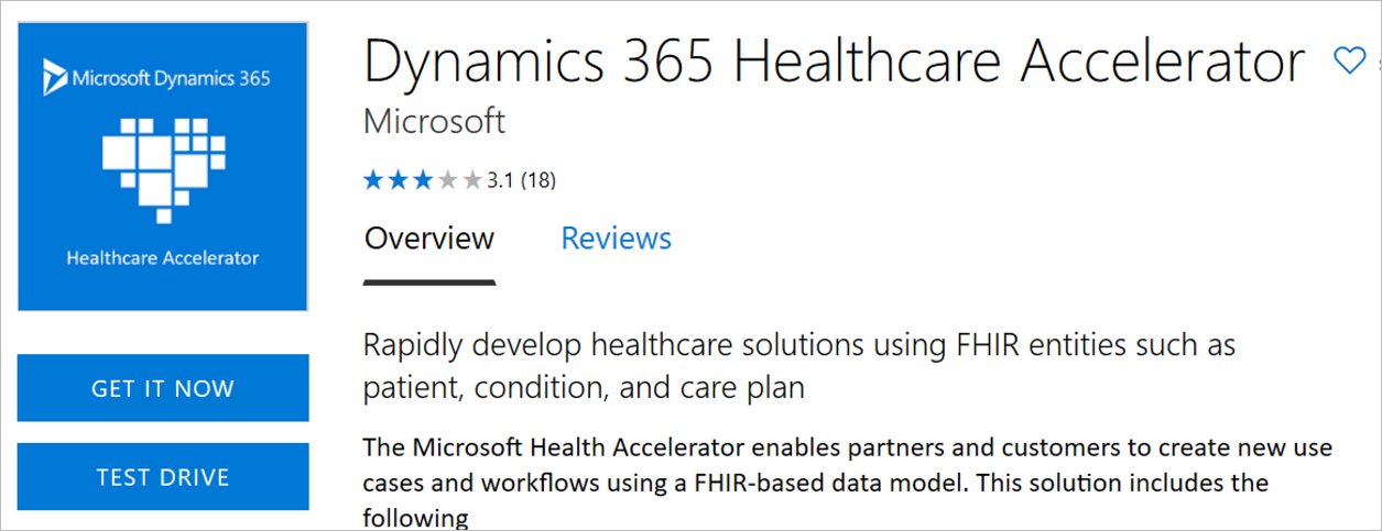 Botón Versión de prueba de Dynamics 365