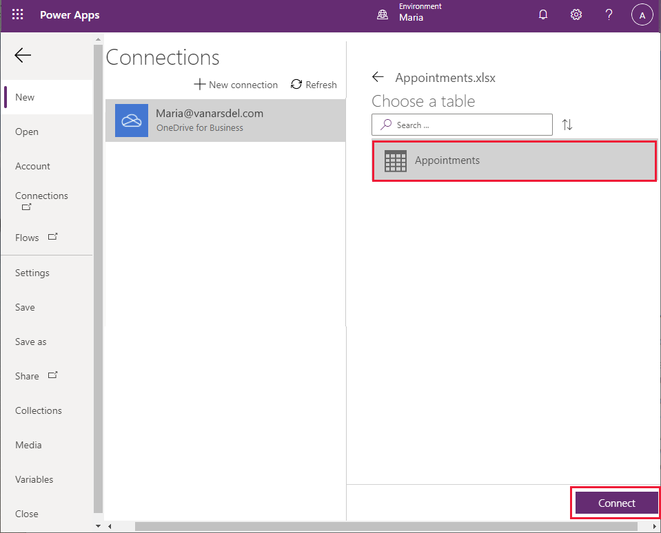 Seleccionar la taula de cites.