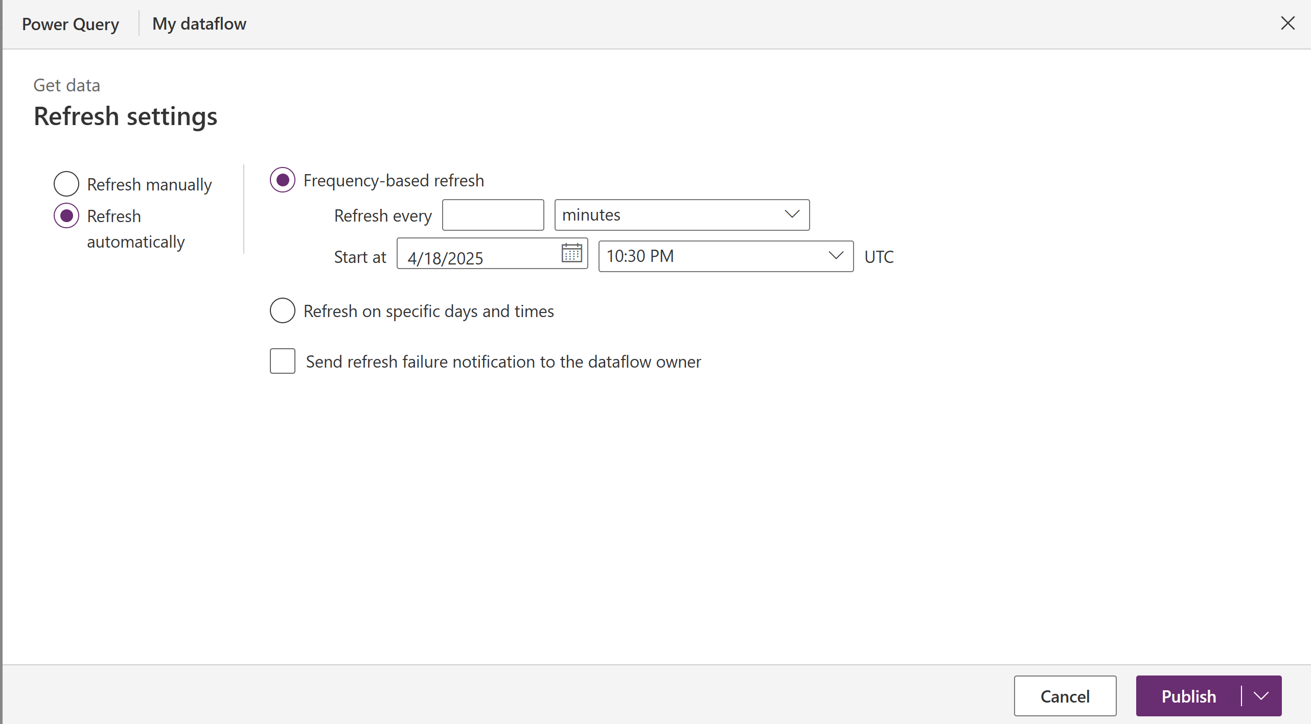 Actualitza automàticament.