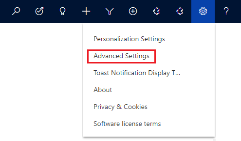 Captura de pantalla que mostra la configuració avançada.