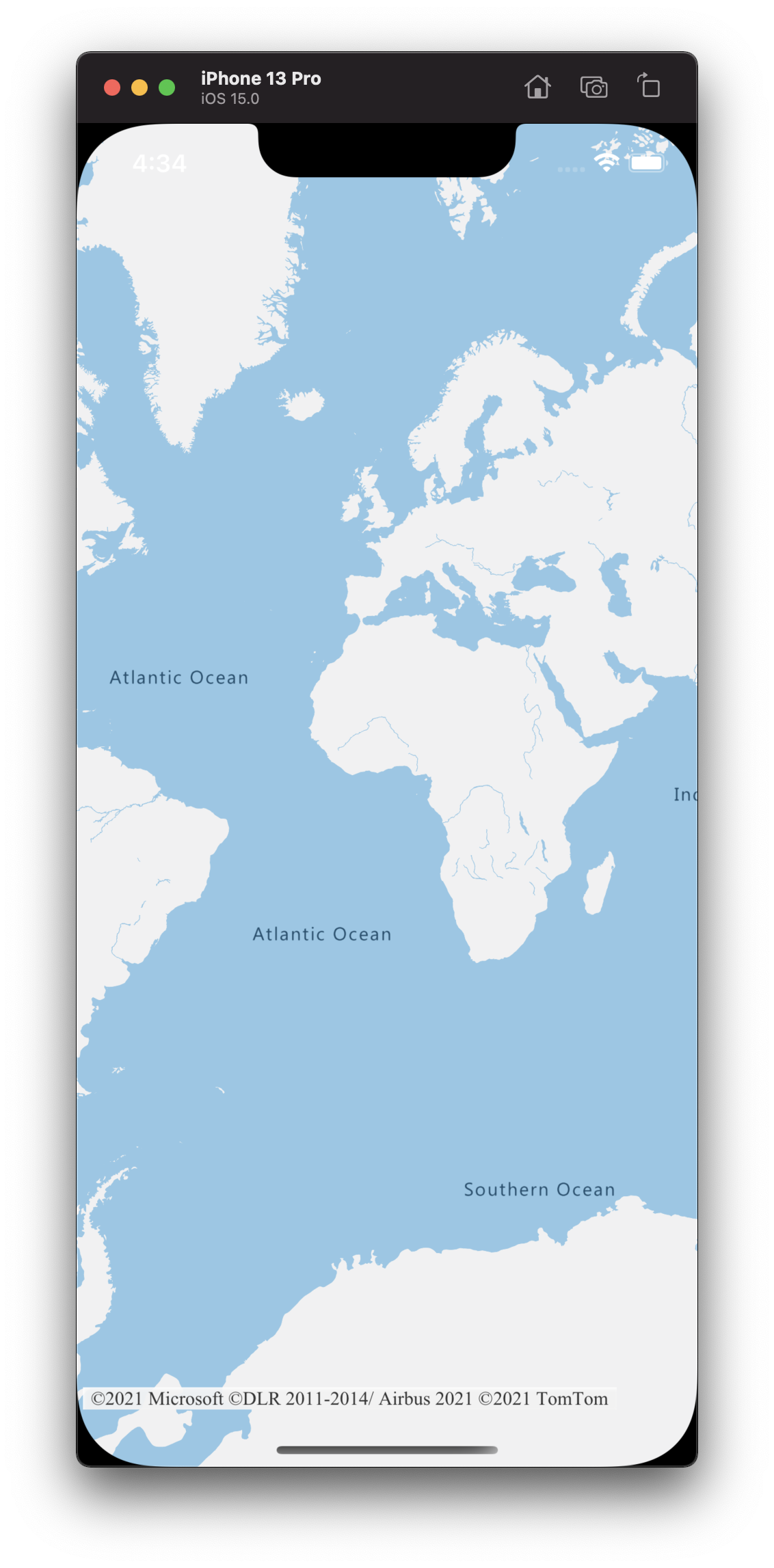 Vaše první mapa v aplikaci pro iOS