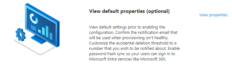 Screenshot of default properties icon.