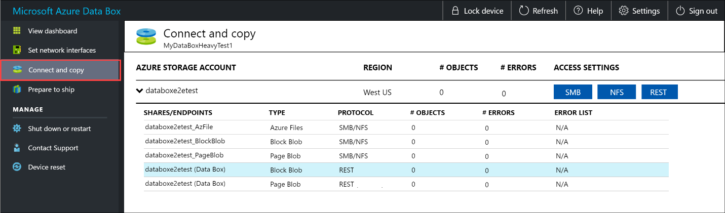 Získat přihlašovací údaje ke sdílení