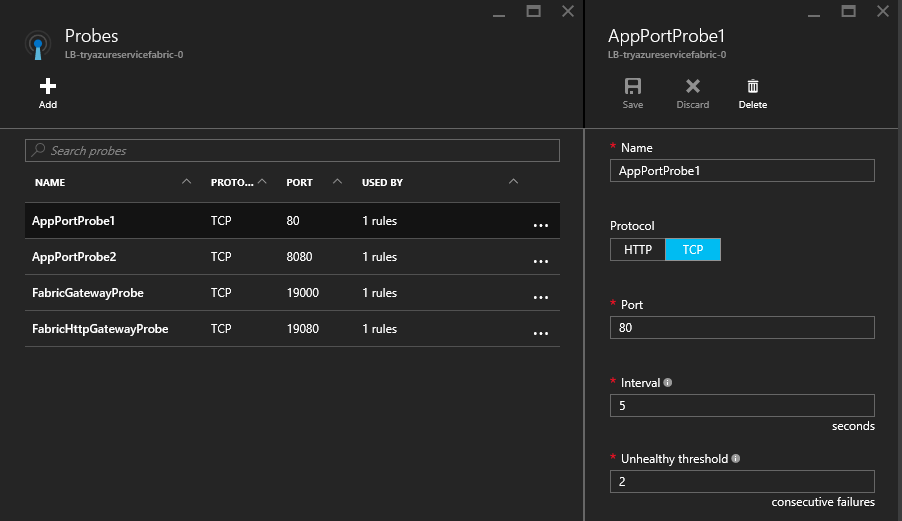 Přesměrování provozu v Azure Load Balancer