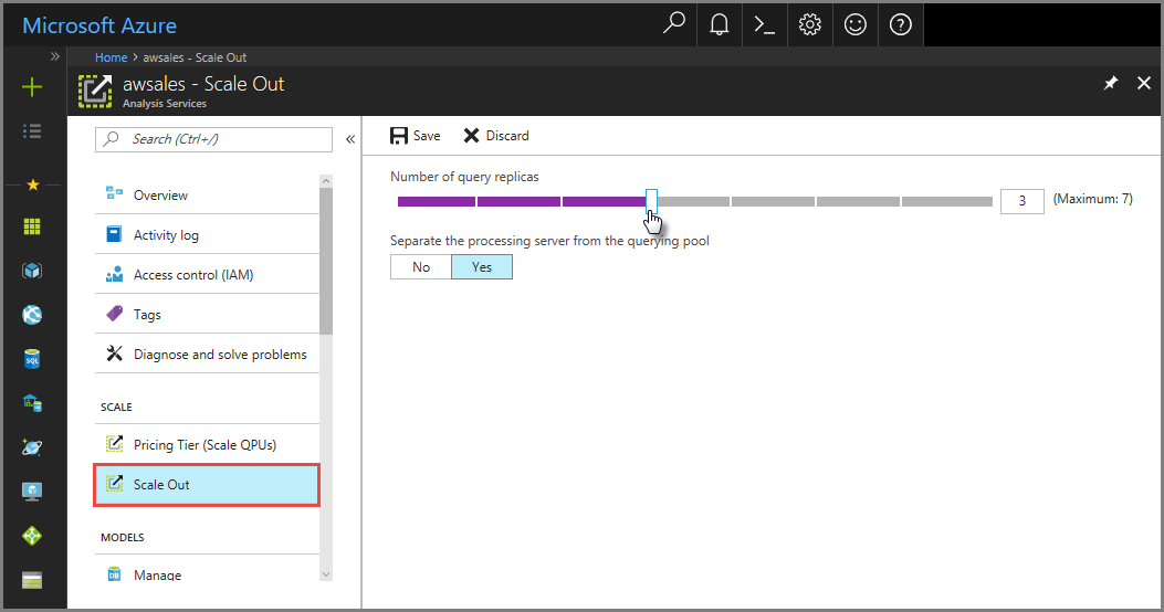 Posuvník škálovatelnosti