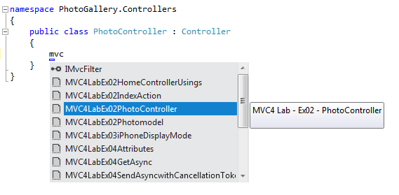 Začněte psát název fragmentu kódu. Začněte psát název fragmentu kódu.
