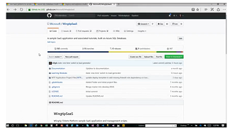 GitHub repo Microsoft/WingtipSaaS