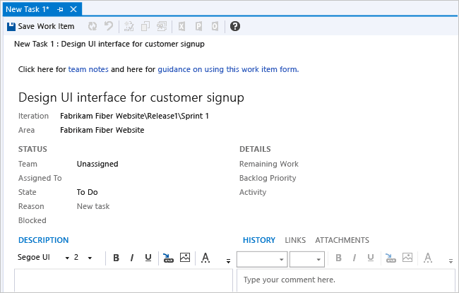 Příklad dvou hypertextových odkazů použitých na text