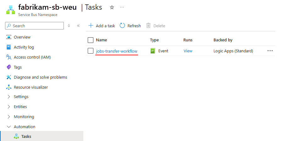 Screenshot showing