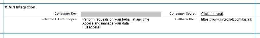 BTS_SF_Consumer_Keys Keys for Salesforce access