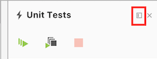 Visual Studio for Mac Unit Tests panel dock icon