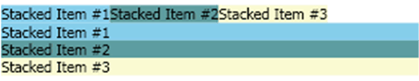 Orientace objektu StackPanel