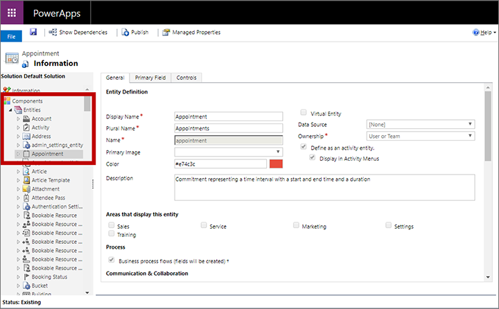 Zvolte entitu Zvolte entitu.