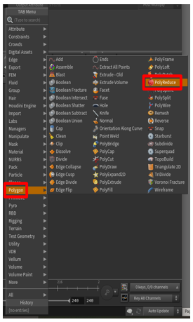 PolyReduce command PolyReduce command.