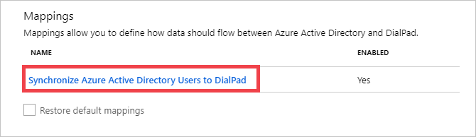 Dialpad User Mappings