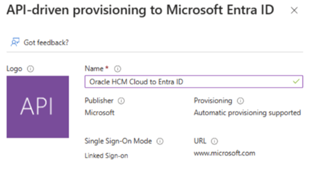 Diagram zřizování řízeného rozhraním API pro ID Microsoft Entra