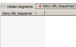 Screenshot of the Request Filtering pane, showing the H T T P Verbs and Headers tabs.