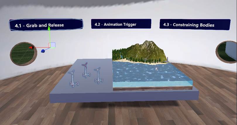 Počítač vygenerovaný obrázek modelu hory Popis automaticky vygenerovaný