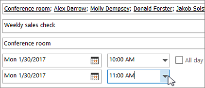 Zarezervujte si čas schůzky.