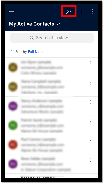 Vyberte vyhledávací tlačítko Vyberte vyhledávací tlačítko.