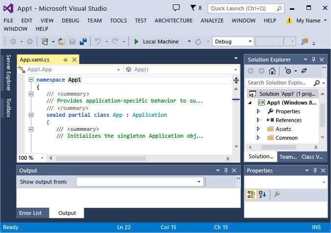 Visual Studio – sada IDE