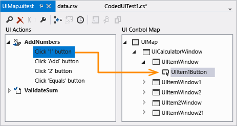 Použití editoru programové testování uživatelského rozhraní pro pomoc s kódem