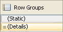 Row Groups, Advanced for default table Row Groups, Advanced for default table