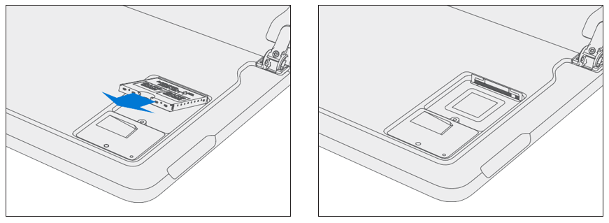 Photo that shows lifting each rSSD to a ~15-degree angle prior to extraction from its socket.