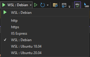 více profilů spuštění WSL v seznamu spouštěcích profilů