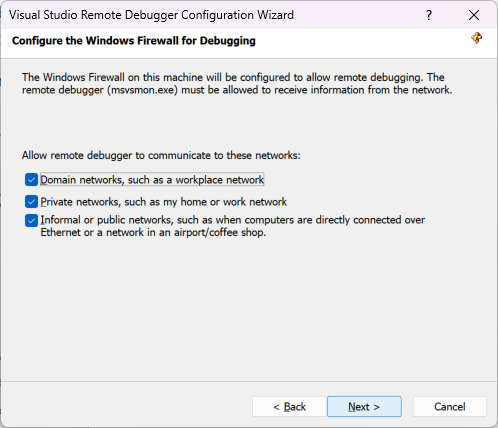 Vzdálené ladění - Visual Studio (Windows) | Microsoft Learn