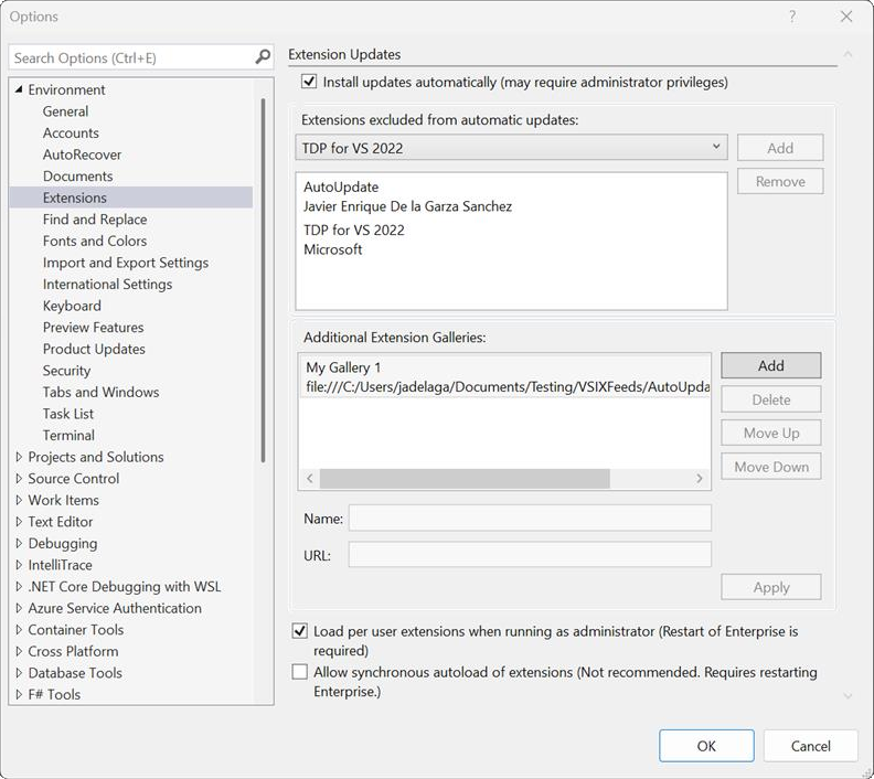 Možnosti rozšíření