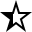Snímek obrazovky OutlineQuarterStarLeft