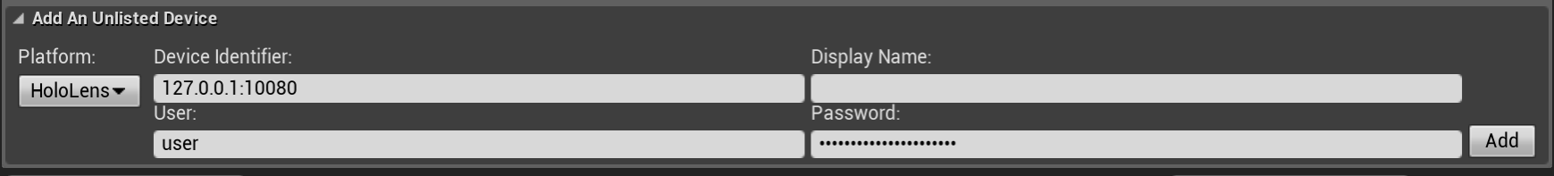 Přidání zařízení, které není v seznamu
