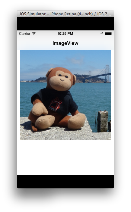 Example ImageViews displacement from the top of the screen